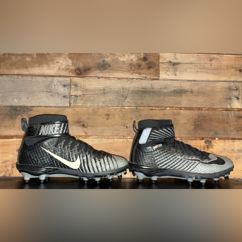 Nike Lunar Beast Black and Gray Cleats